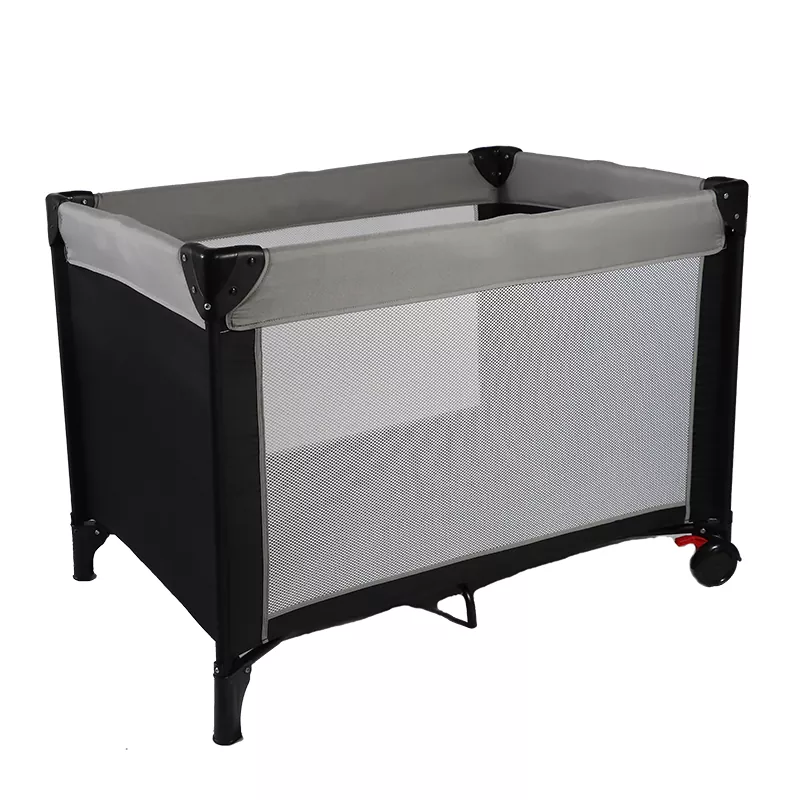 One-Touch Folding and Installation-Free Crib