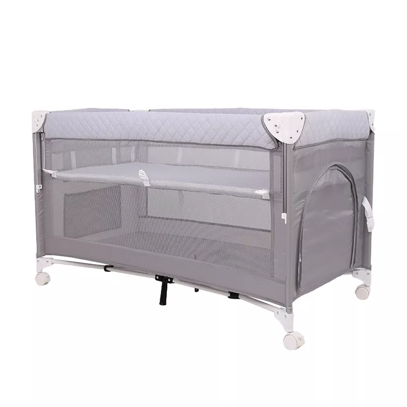 Folding and Lifting Baby Crib